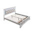 Très grand lit Verona (matelas non inclus), blanc perle-1886292810