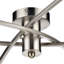 Nevaeh Glass Semi Flush Mount-13189482