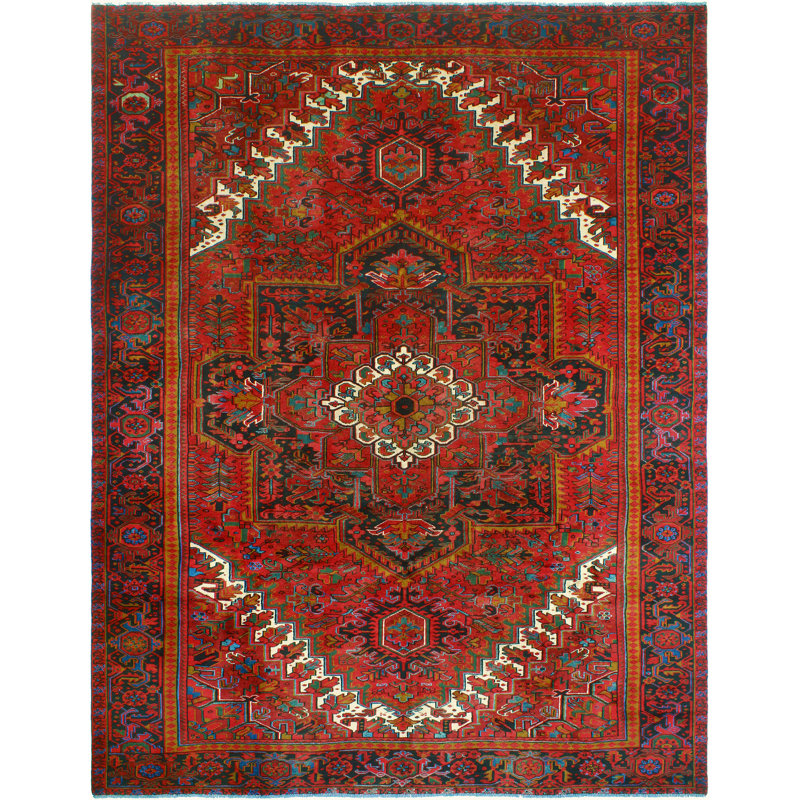 Khrystopher Heriz Lautaro Red Rug
