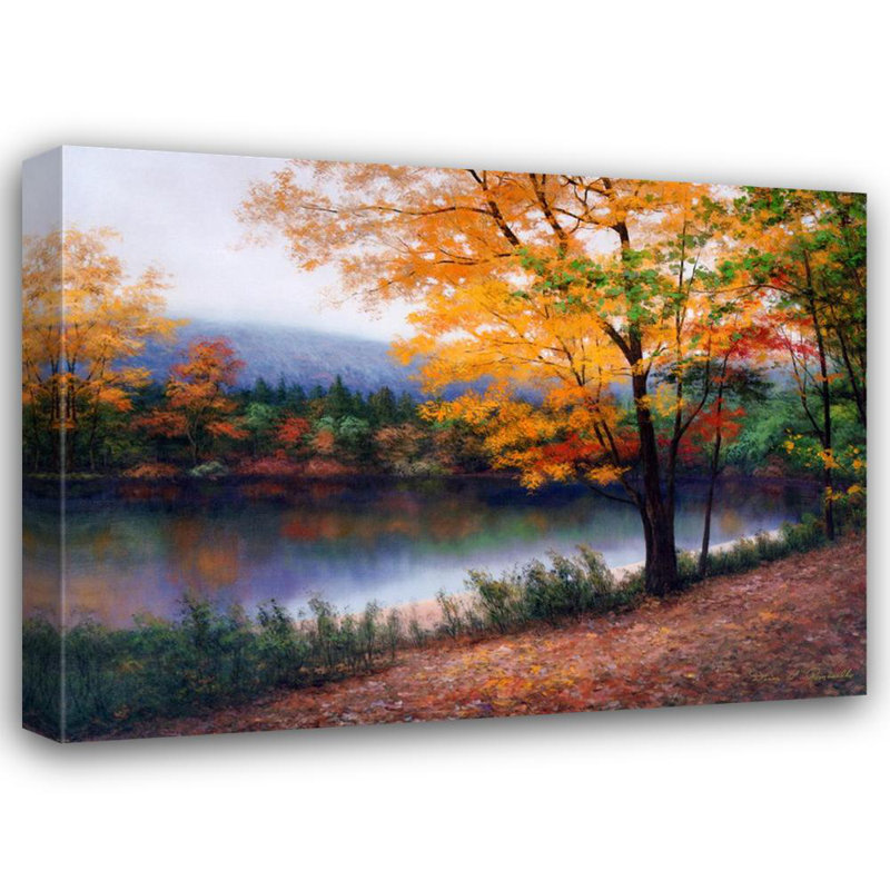Automne doré, H 18 po x l 24 po