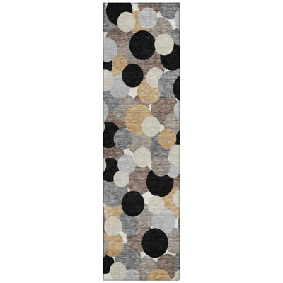 Machine Washable Indoor/Outdoor Chantille ACN2450 Geometric Rug
