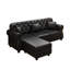 Canapé Chesterfield de style Mid-Century 82,6 po avec garniture cloutée et canapé capitonné-1657827202