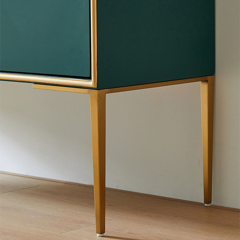 Élégant buffet de rangement réglable, Vert