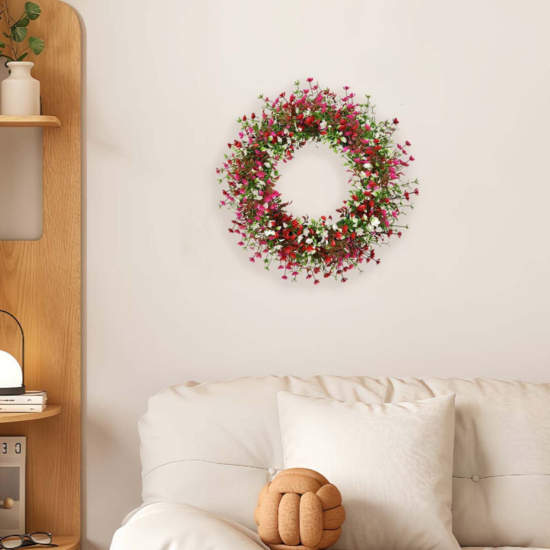 Couronnes pour porte d'entrée, Rose