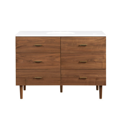 Meuble-lavabo simple l 48 po x P 22 po x H 34 po Dondi