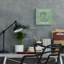 «Home Grown I» par Jess Aiken, art mural en verre acrylique, 24 po x 24 po-1772337085