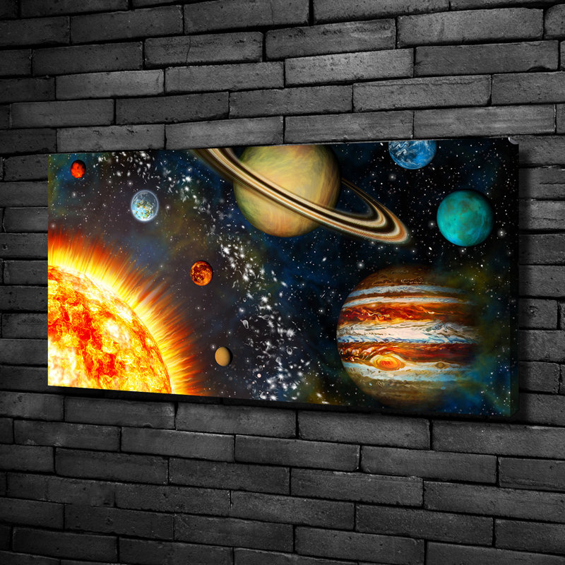 Solar System - Wrapped Canvas Print