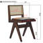 Chaise d'appoint en cuir véritable Charlies