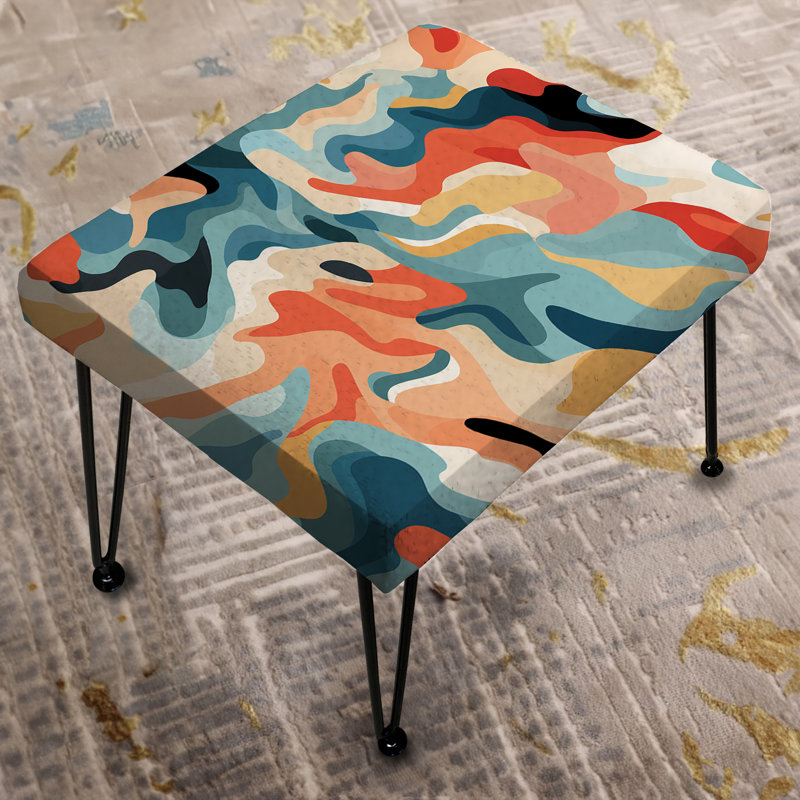 Repose-pieds vert et orange Nomad Camo Elegance - Camouflage