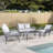 Gonneke Premium All-Weather Wicker 4 - Person Patio Conversation Set with Cushions