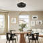 Très grand semi-encastré 4 lumières Weavington-1512909124-1512909125