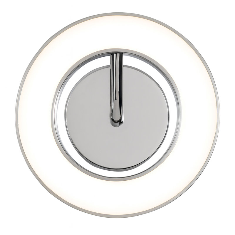 One 10'' LED Sconce - Polished Chrome, Polished Chrome