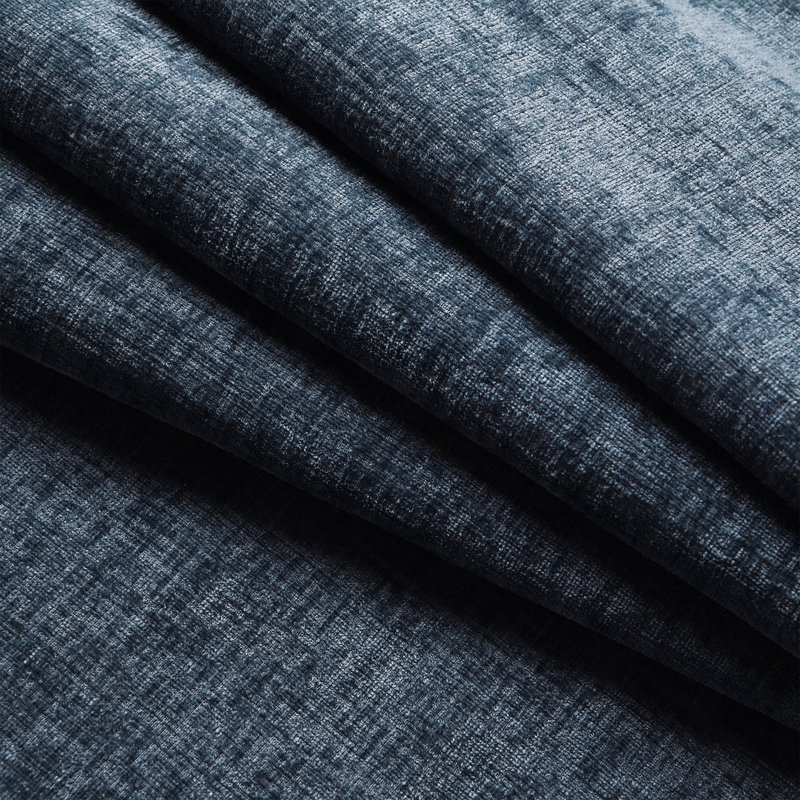 Canapé-lit modulaire 130 * 65 ", Chenille bleu foncé