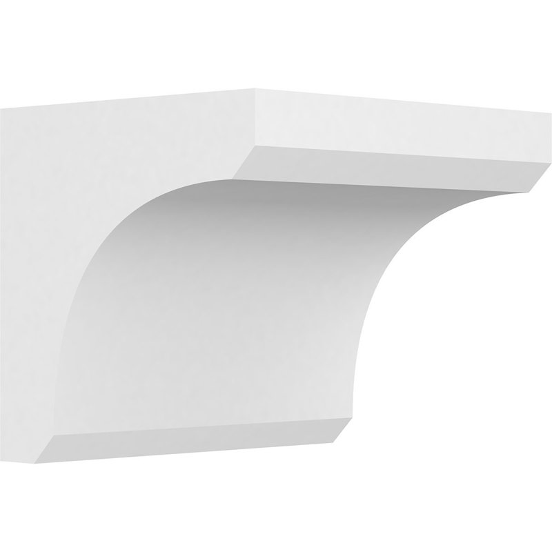 Corbeau standard en uréthane Signature standard, brun clair apprêté, H 6 po x l 7 po x P 6 po