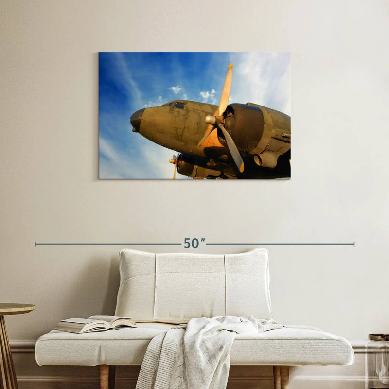 Avion de guerre Mehar Old, H 24 po x l 36 po