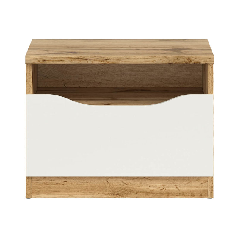 50cm W Composite Bedside Table