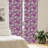Floral Semi-Sheer Rod Pocket Curtain Panels-45202917
