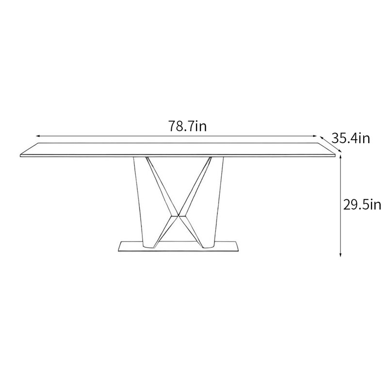 Laylie, 29.5"H x 78.7"L x 35.4"W