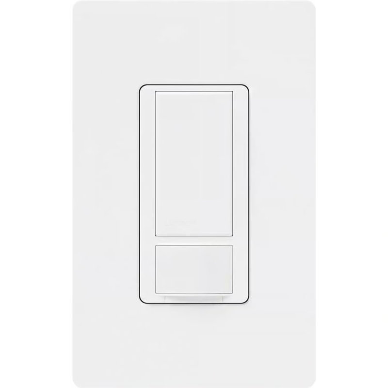 Lutron 2 Amp Single Pole Motion Sensor Alarm/Sensor Switch Watthite 1 Pack
