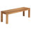Linear Outdoor Teak Dining Bench