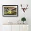 Mountains of Glencoe in Scotland in Abstract - Picture Frame Graphic Art Print on MDF-55727541-55727543