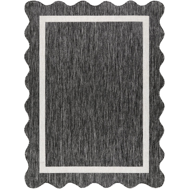 Tapis tissé à la machine Skiles, Rectangle 5 pi 3 po x 6 pi 11,9 po