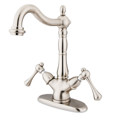 Robinet pour vasque à fixation sur comptoir à deux ou trois trous Kingston Brass Heritage