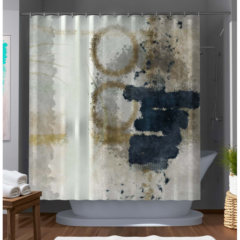 Rideau de douche abstrait Gadmon