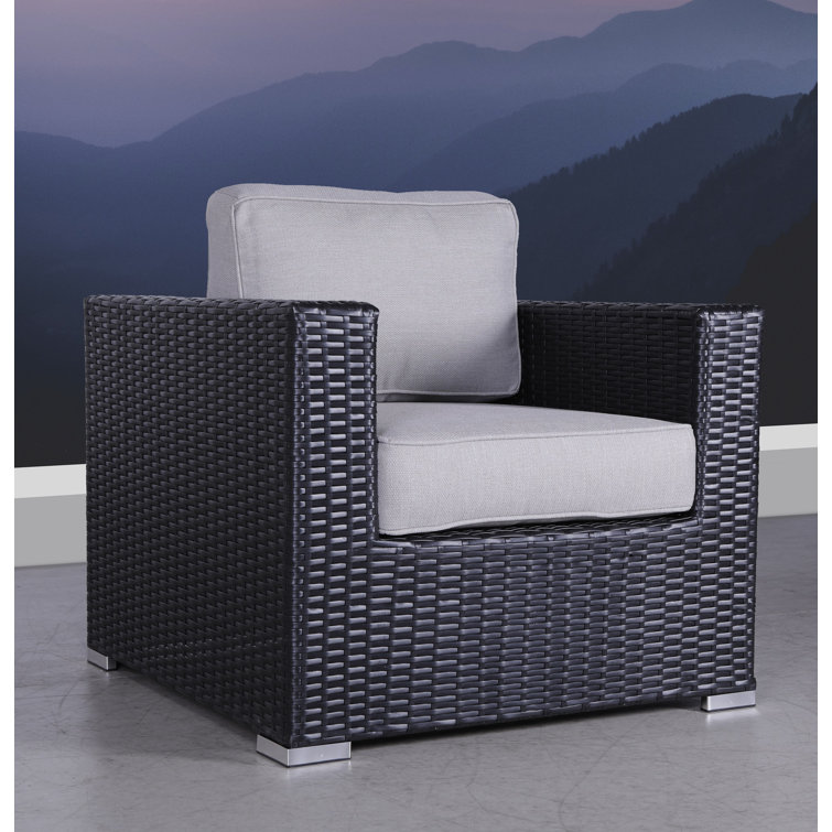 Melanie Fully Assembled Patio Chair with Cushions