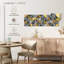 «Abstract Geometric Circles», reproduction sur toile-93025662