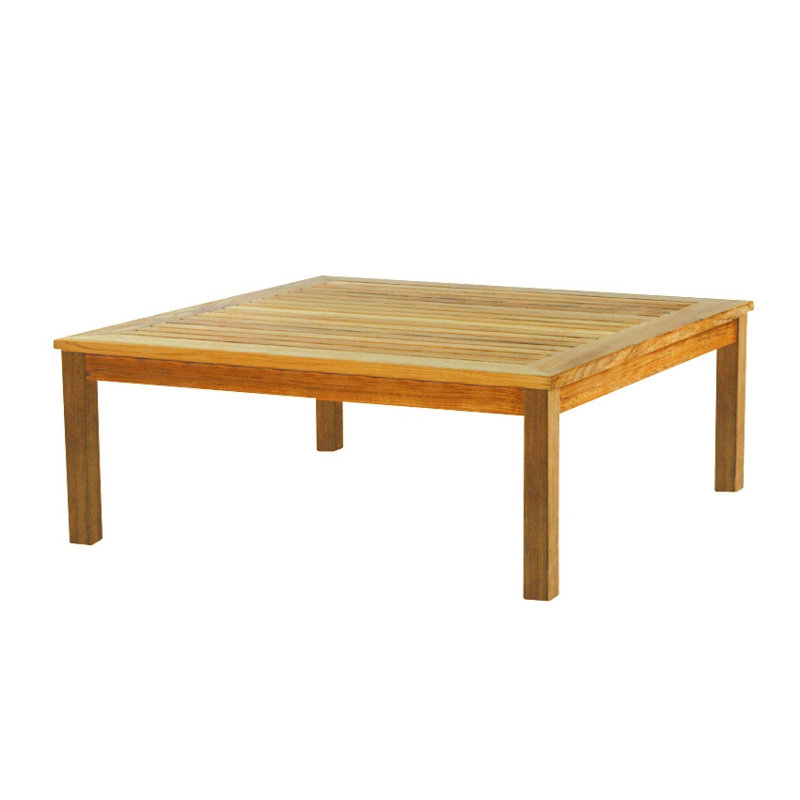 Classic Outdoor Square Teak Coffee Table