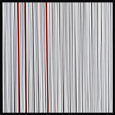 Mostly White Print by Alex Dunn