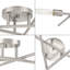 Plafonnier semi-encastré trois lumières 18 po-570167807-570167804