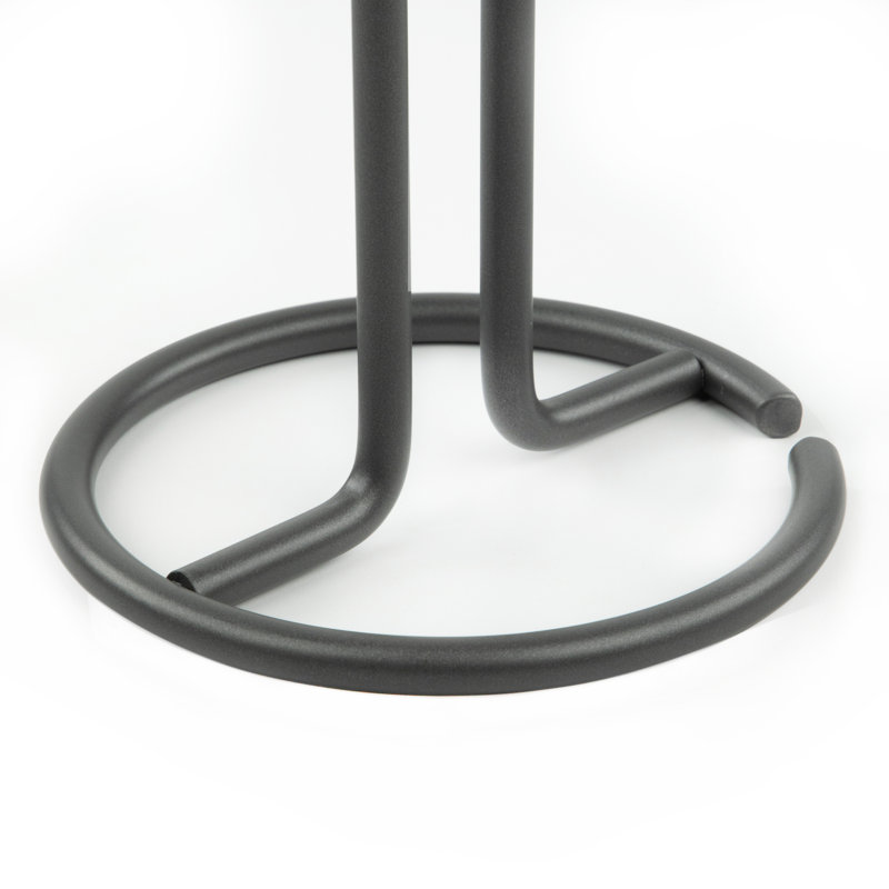 Porte-serviettes sur pied autoportant, Gris froid