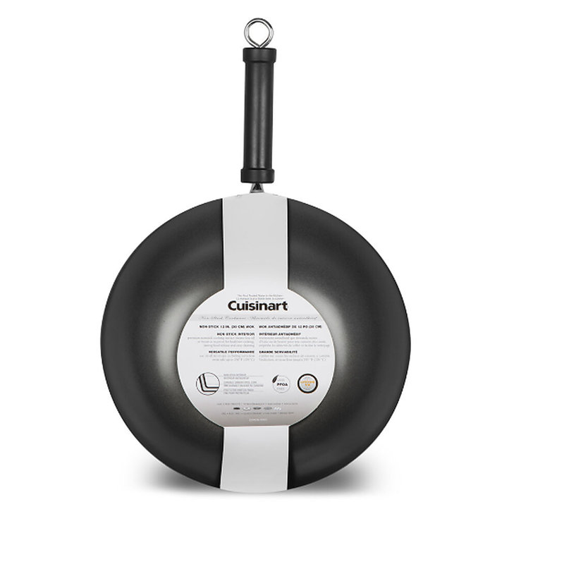 Cuisinart 12-Inch Nonstick Carbon Steel Wok