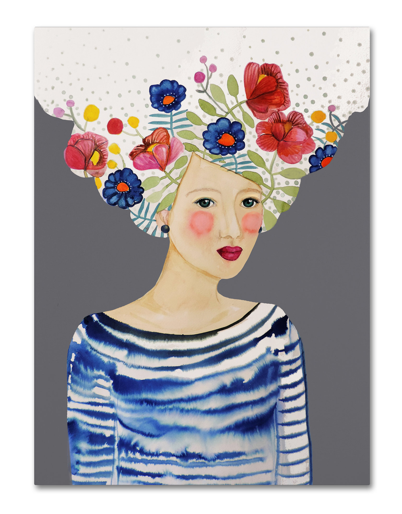 Winston Porter Breagh 'Ariane' Print on Wrapped Canvas | Wayfair