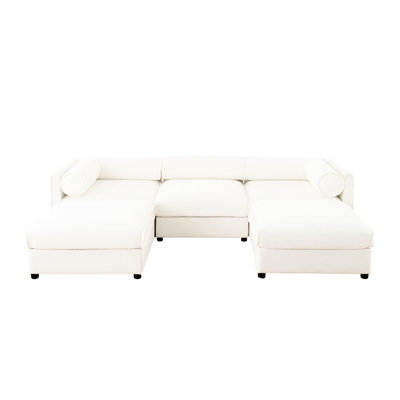 Chenille de luxe en forme de U avec rangement - ergonomique et pour un confort élégant