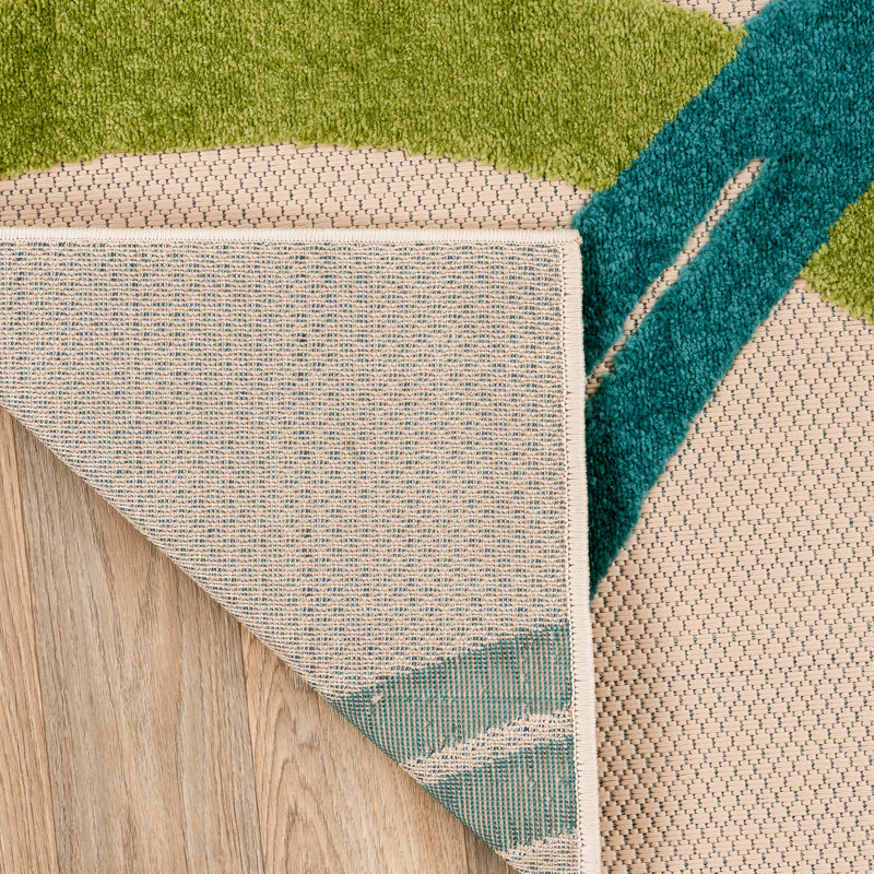 Alyse Geometric Indoor / Outdoor Rug, Runner 2' x 7'