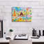 «World Repères» par Dean Russo, art mural sur toile-838222998