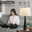 Lampe USB 25,75 "à chargement industriel - Convient pour le salon, le bureau et le couloir (ampoule incluse)