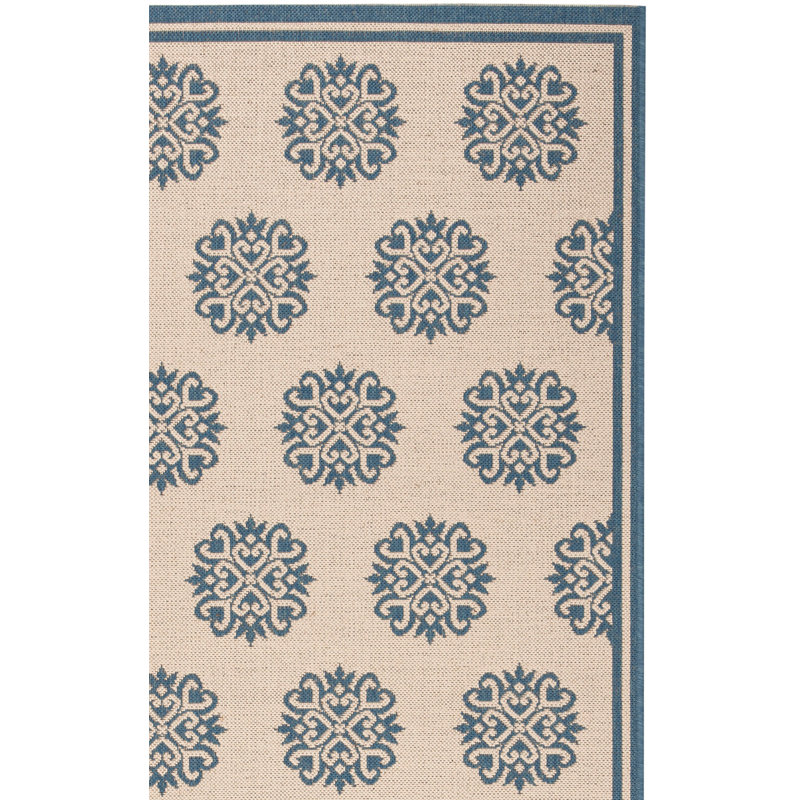 Frankee Performance Ikat Indoor/Outdoor Area Rug, Runner 2'2" x 6'