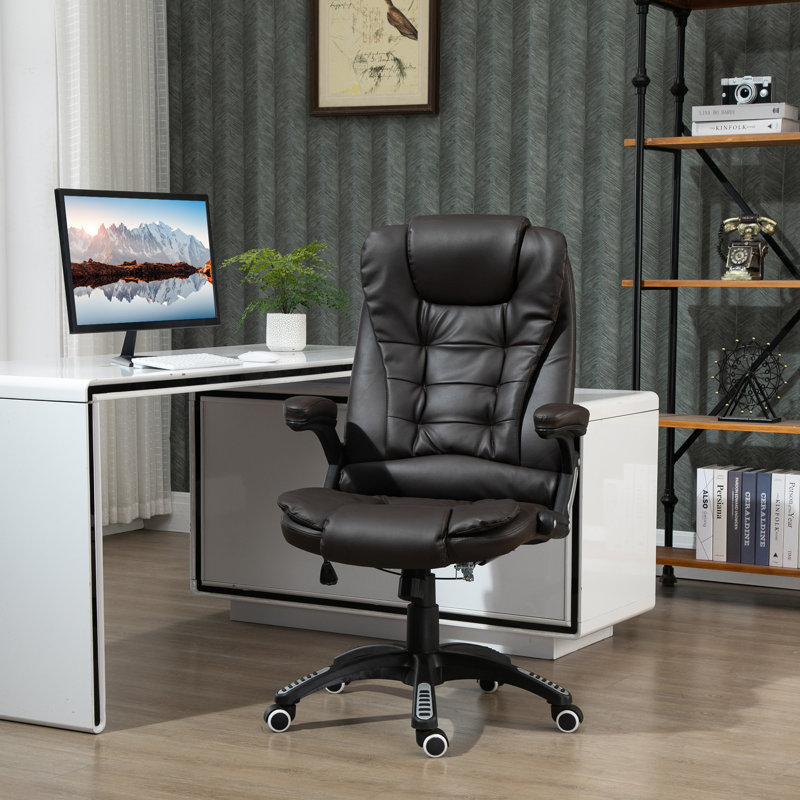 Fauteuil de direction Renaye, Brun