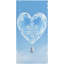 Serviette de plage en microfibre à séchage rapide, 30 x 60 po