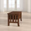 Banc de rangement en bois Enright