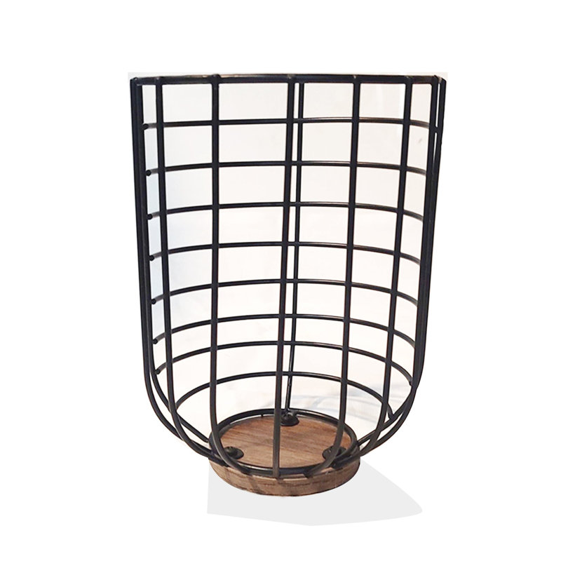 Porte-ustensiles en métal pour rangement d'ustensiles de cuisine et de table | Organisateur pour comptoir, garde-manger | Noir
