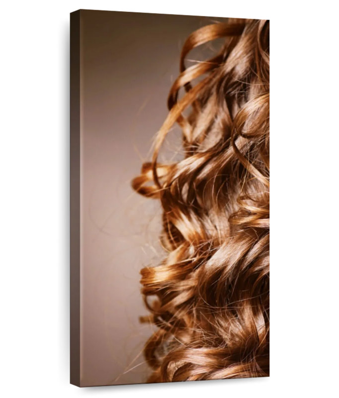 Wavy Red Hair, 24" H x 12" W