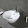 Symple Stuff Elmhur 19.68'' White Ceramic Circular Bathroom Sink with Overflow