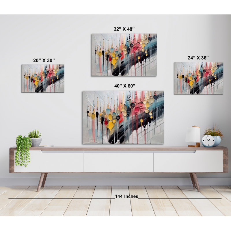 Balancing Energies, 40" H x 60" W