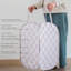 Panier à pop-up recyclé 3 pousses / damier / beige