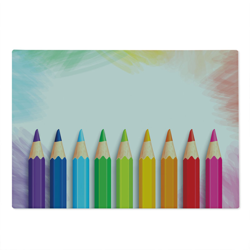Multicolore Planche à découper Ambesonne Science